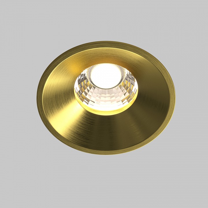 Встраиваемый светильник Maytoni Technical Round DL058-12W4K-BS