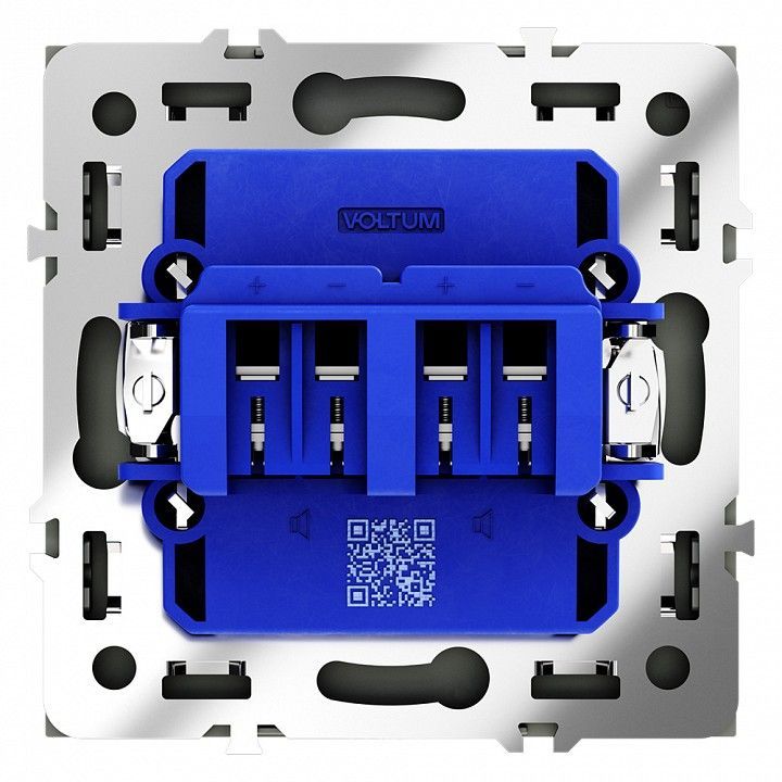 Розетка акустическая без рамки Voltum S70 VLS060308