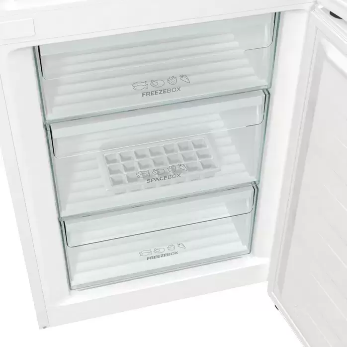 Отдельностоящий двухкамерный холодильник Gorenje NRK6191EW4