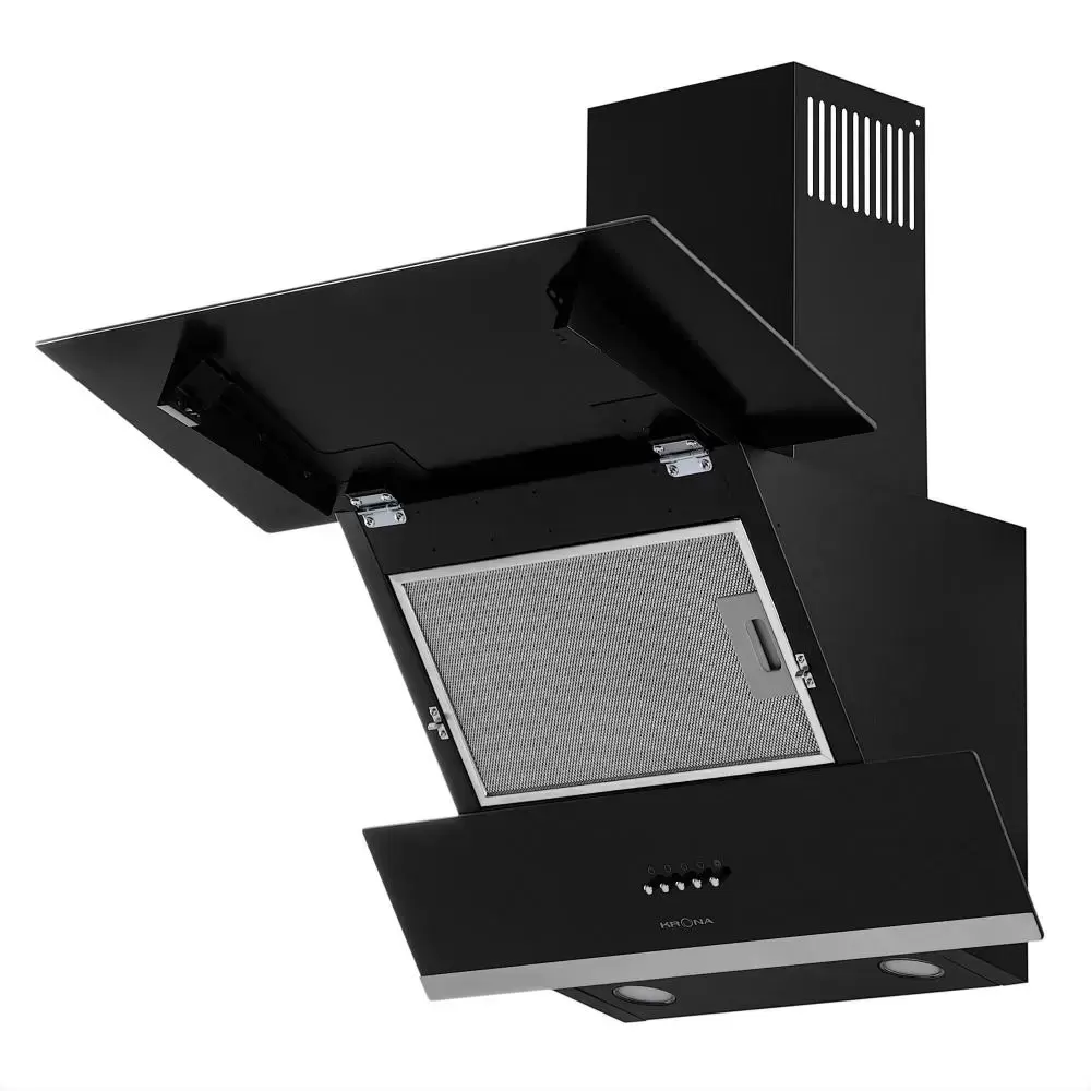 Вытяжка KRONA IRIDA 600 black push button