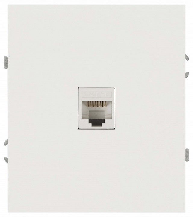 Розетка Ethernet RJ-45 без рамки Эра Arktik 16-3107-01