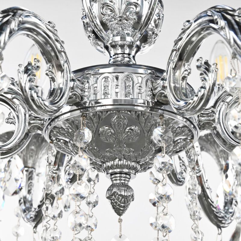 Подвесная люстра Bohemia Ivele Crystal AL7901 AL79101/6/175 A Ni