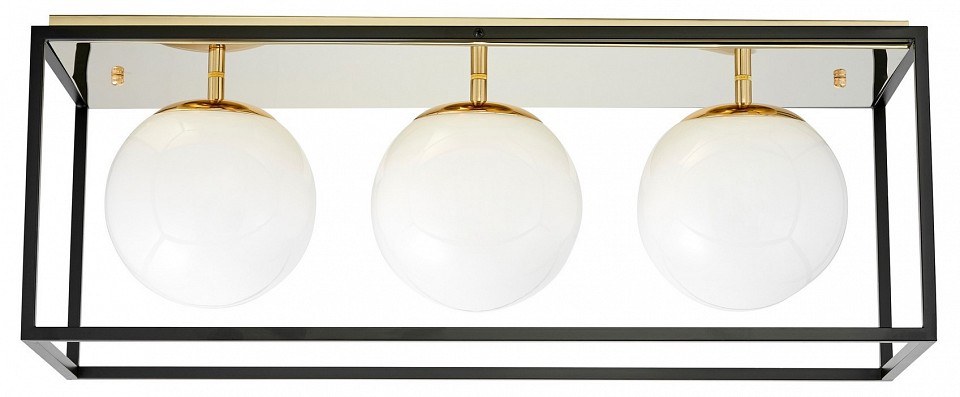Накладной светильник LUMINA DECO  LDC 8060-3 F.GD+BK