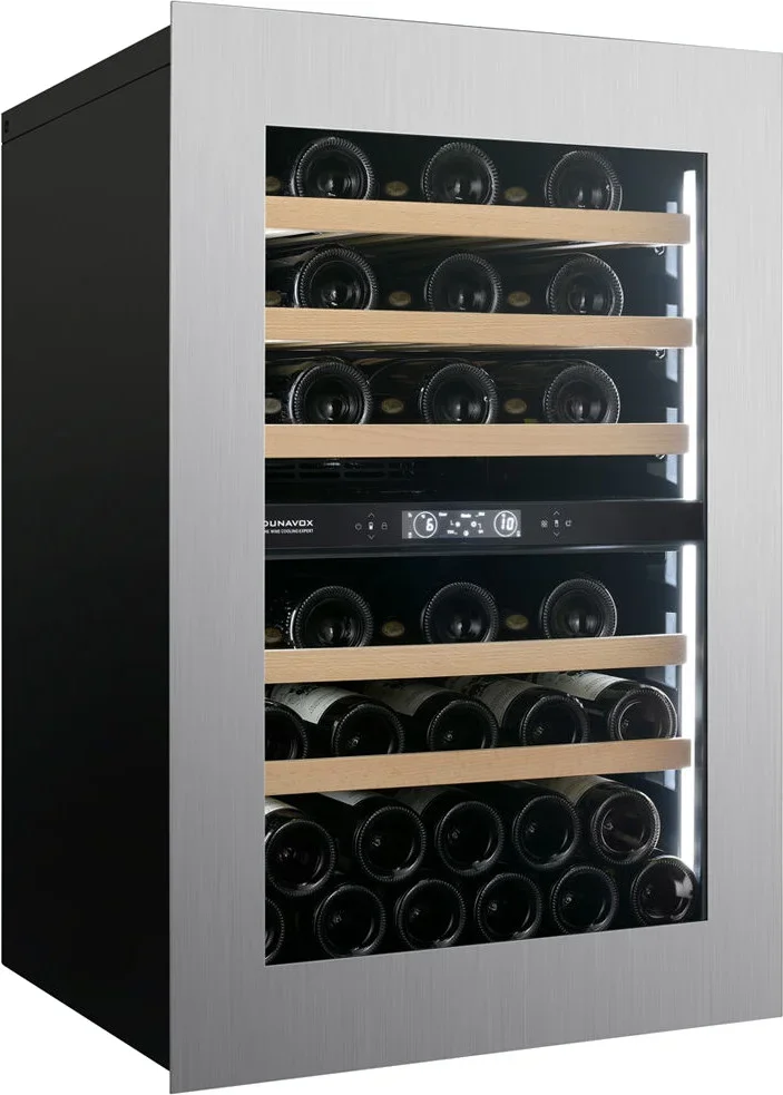 Встраиваемый винный шкаф Dunavox DVH-44.120DC.TO