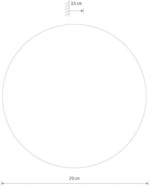 Накладной светильник Nowodvorski Ring Led M 10277