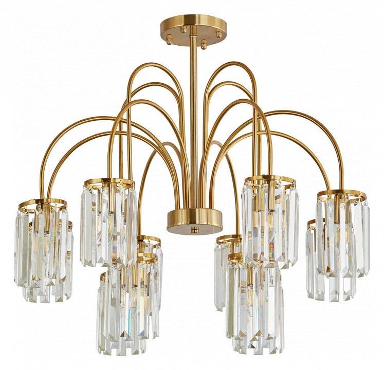 Люстра на штанге Arte Milano AM-2328 2328B.D650.H550.E14.8 G