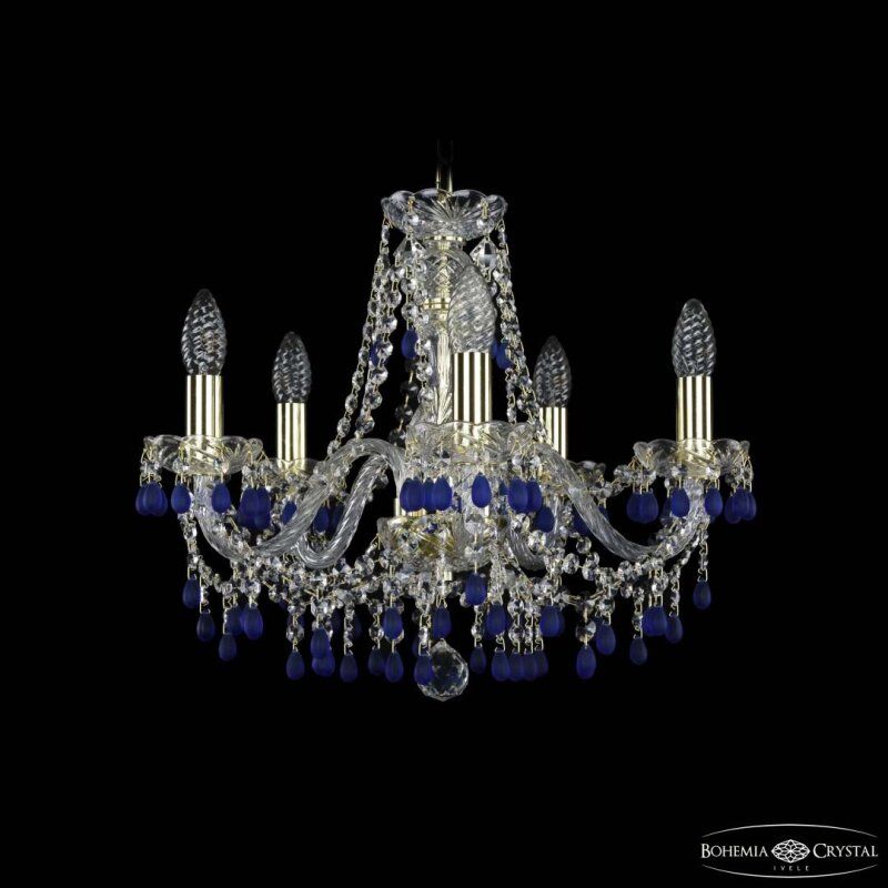Подвесная люстра Bohemia Ivele Crystal 1410 1410/5/160 G V3001