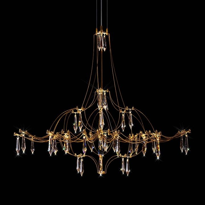 Подвесная люстра Loft it Mira 10588/800 Gold Asfour