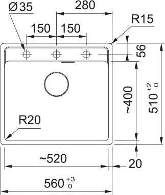 Мойка Franke MRG 610-52 TL белый