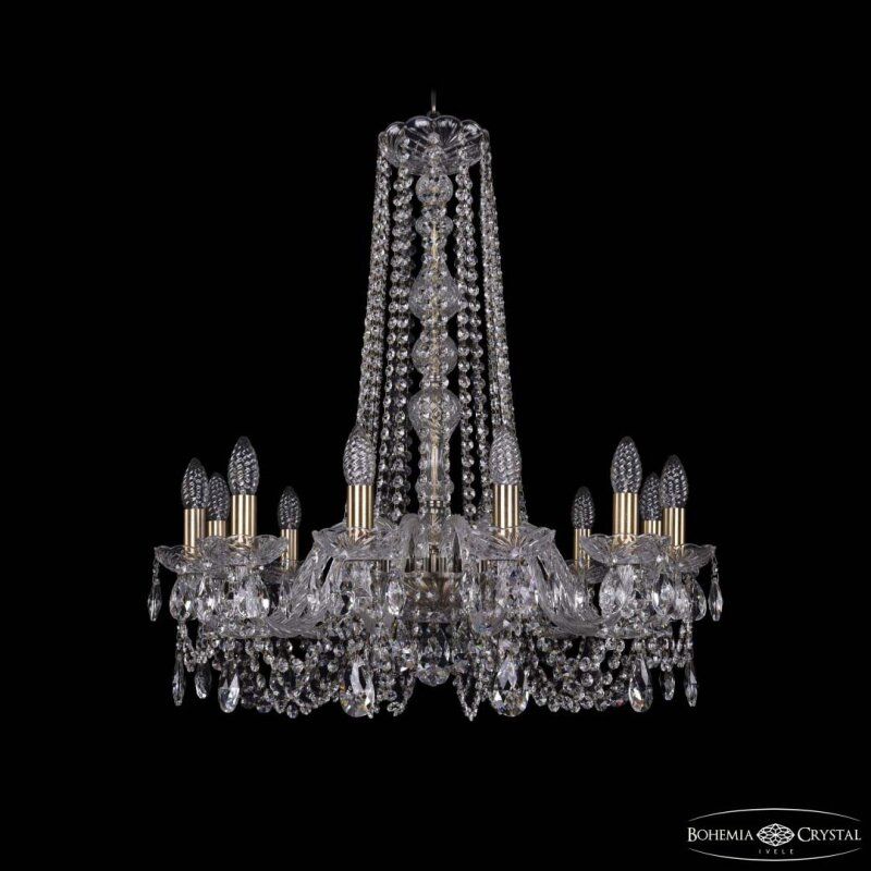 Подвесная люстра Bohemia Ivele Crystal 1402 1402/12/240/h-75 Pa
