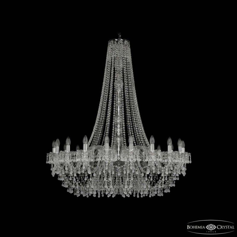 Подвесная люстра Bohemia Ivele Crystal 1410 1410/20/400/h-130 Ni V0300