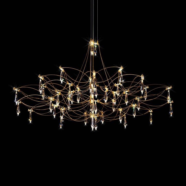Подвесная люстра Loft it Mira 10590/1000 Gold Asfour