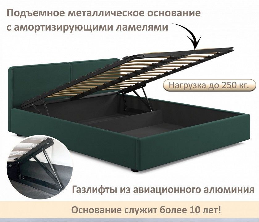 Кровать двуспальная Erika 1600