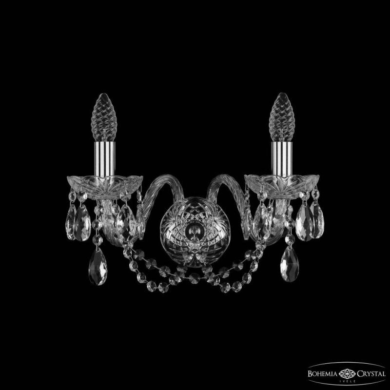 Бра Bohemia Ivele Crystal 1402 1402B/2/160 Ni