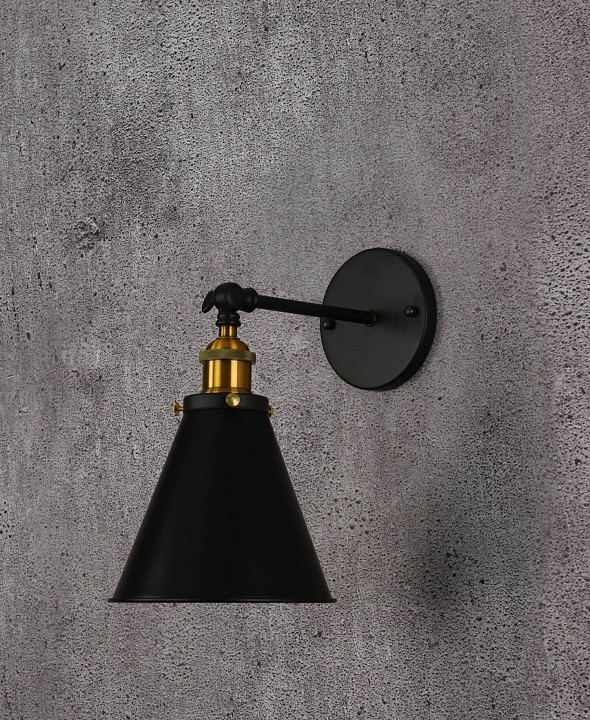 Бра LUMINA DECO Rubi LDW B007-1 BK