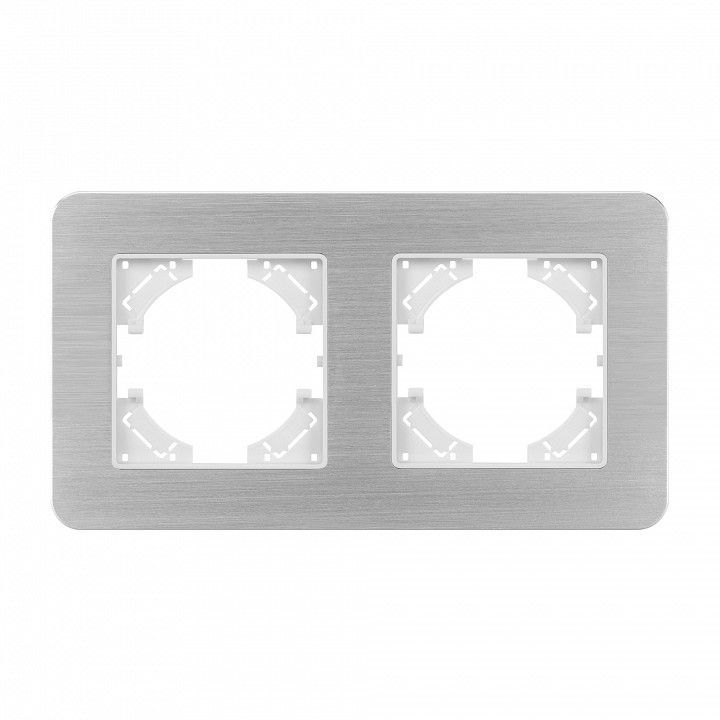 Рамка на 2 поста Arlight AKIRY 049724