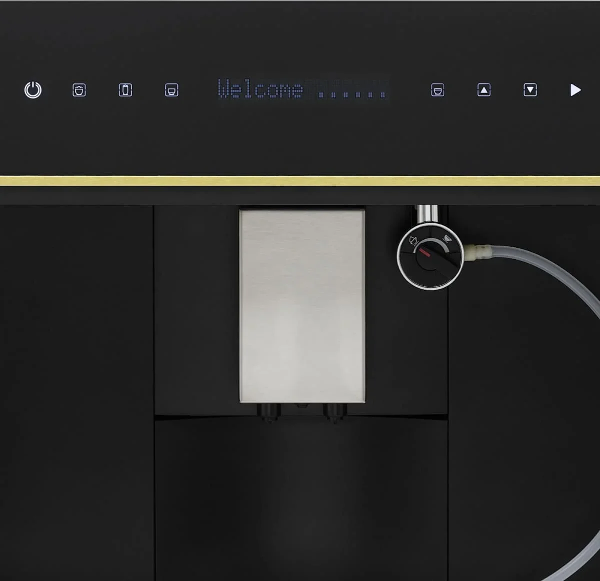 Встраиваемая кофемашина KRONA ONYX 45H coffee BL LIGHT GOLD