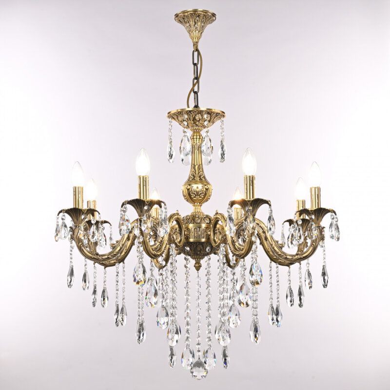 Подвесная люстра Bohemia Ivele Crystal AL7901 AL79101/8/250 B FP