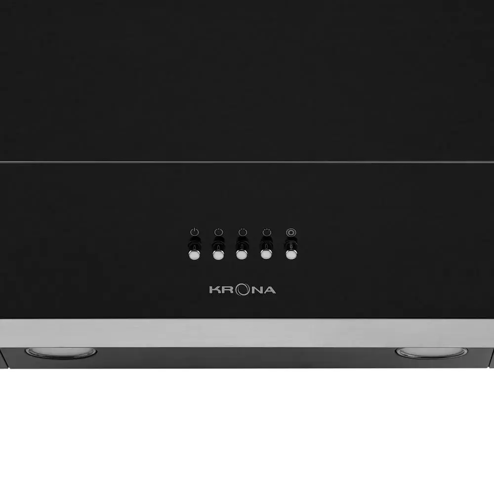 Вытяжка KRONA IRIDA 600 black push button