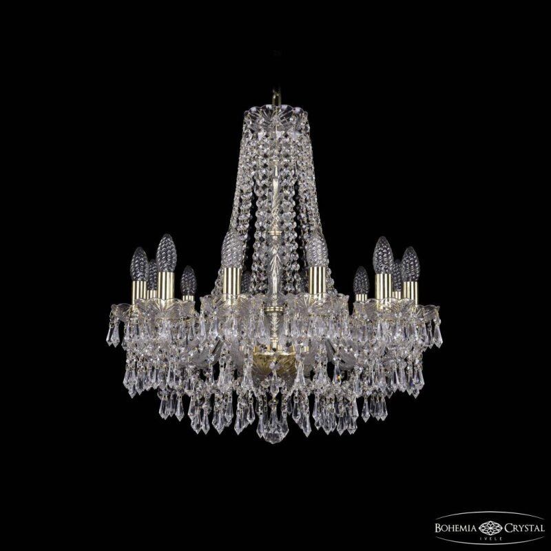 Подвесная люстра Bohemia Ivele Crystal 1403 1403/12/195/h-60 G