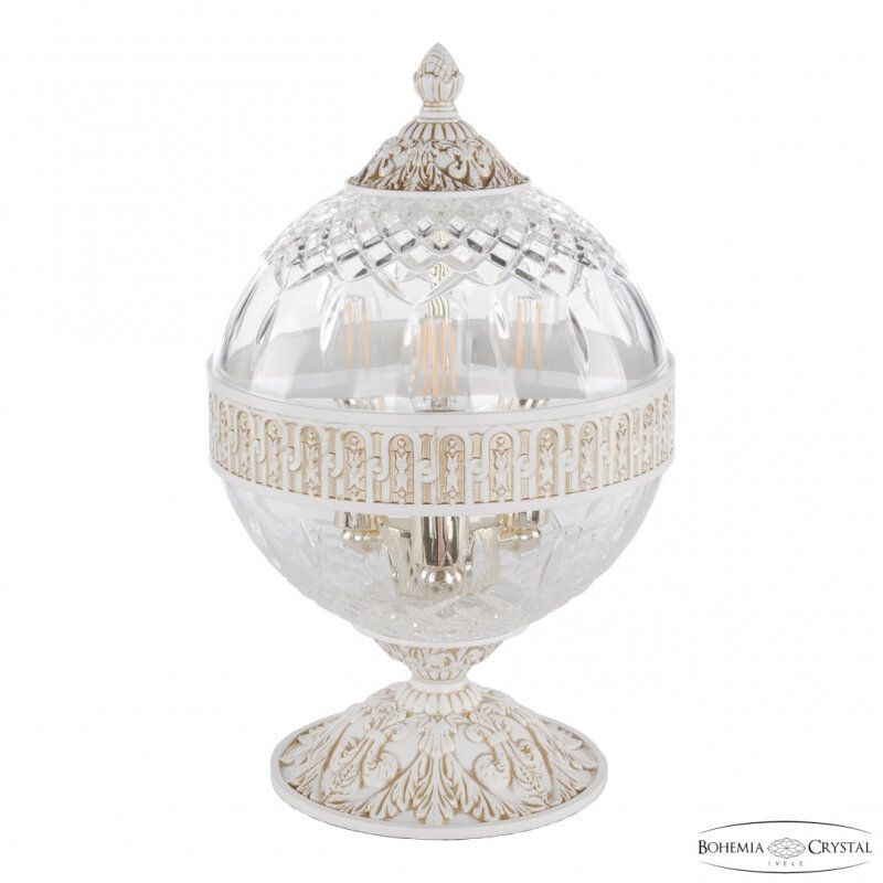 Настольная лампа декоративная Bohemia Ivele Crystal AL5681 AL5681L/20 WMG Clear/O