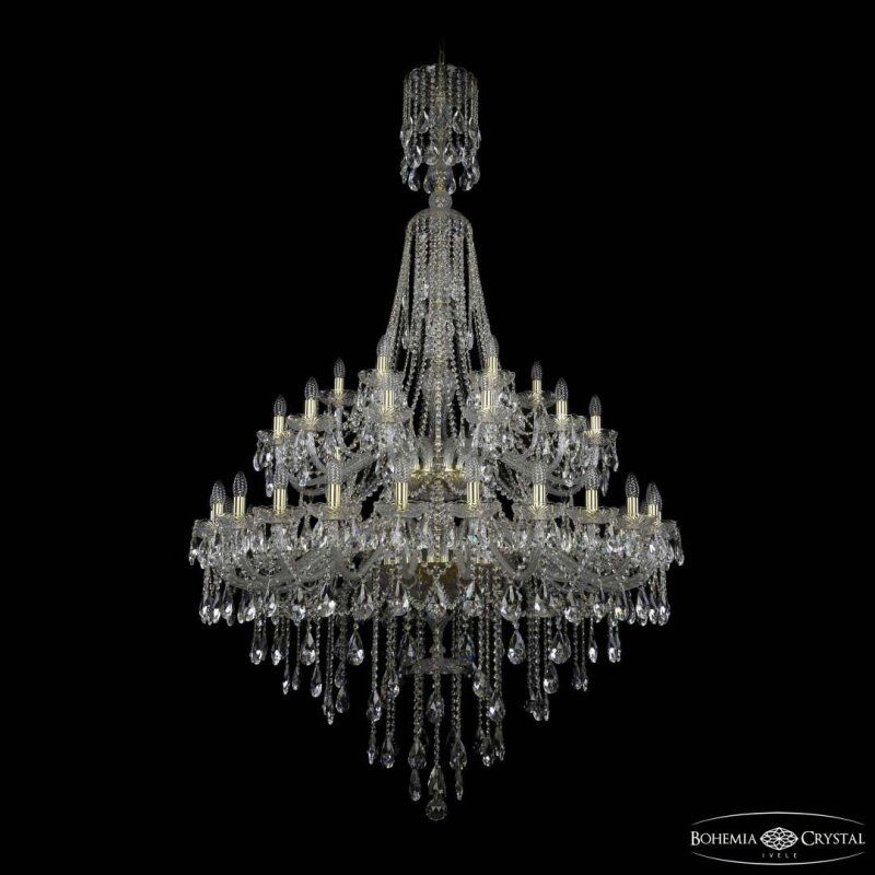 Подвесная люстра Bohemia Ivele Crystal 1415 1415/24+12+6/460/XL-213/2d G