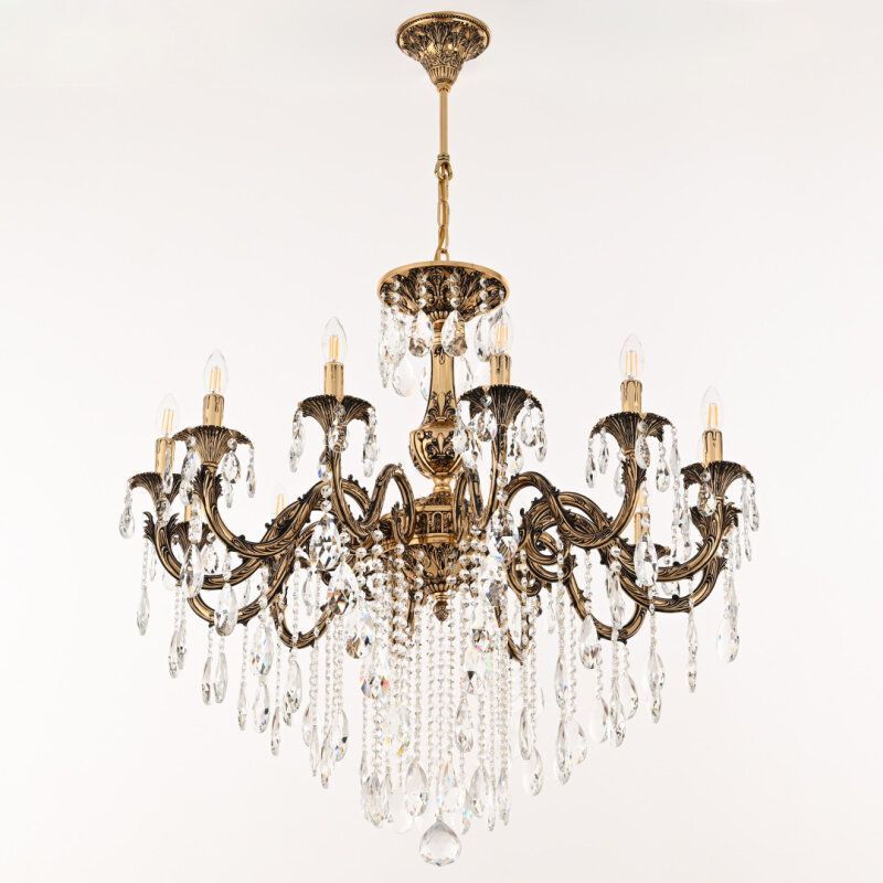 Подвесная люстра Bohemia Ivele Crystal AL7901 AL79101/12/300 B GB