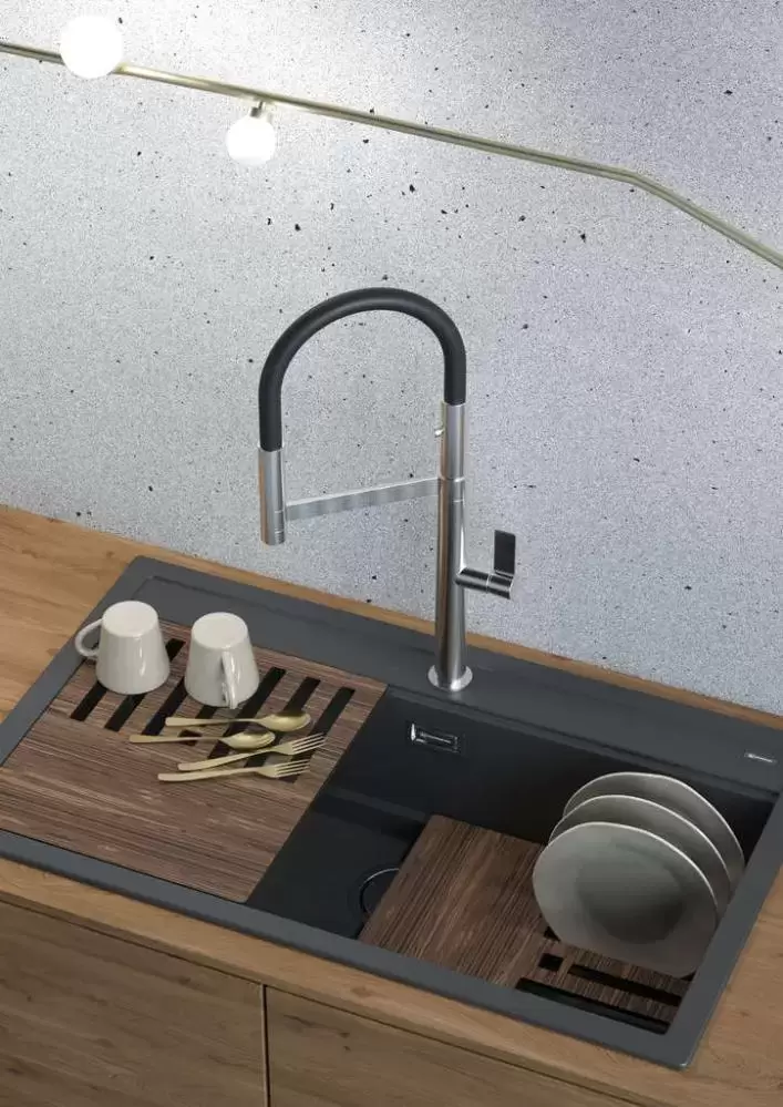 Смеситель Omoikiri Osaka C-WH