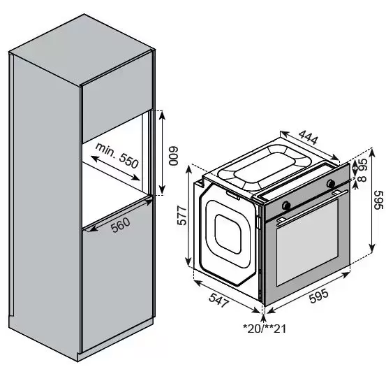 Духовой шкаф Kuppersberg HF 609 GR