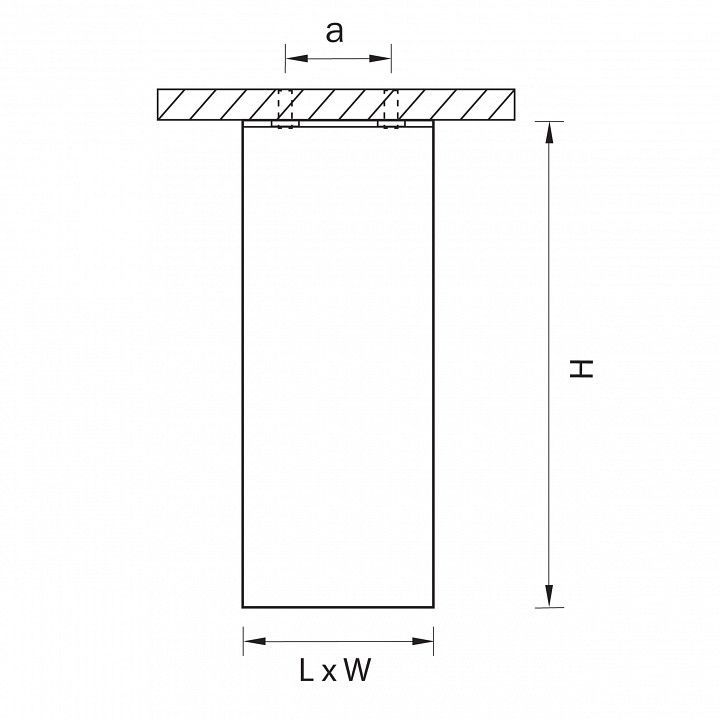 Накладной светильник Lightstar Rullo 216597