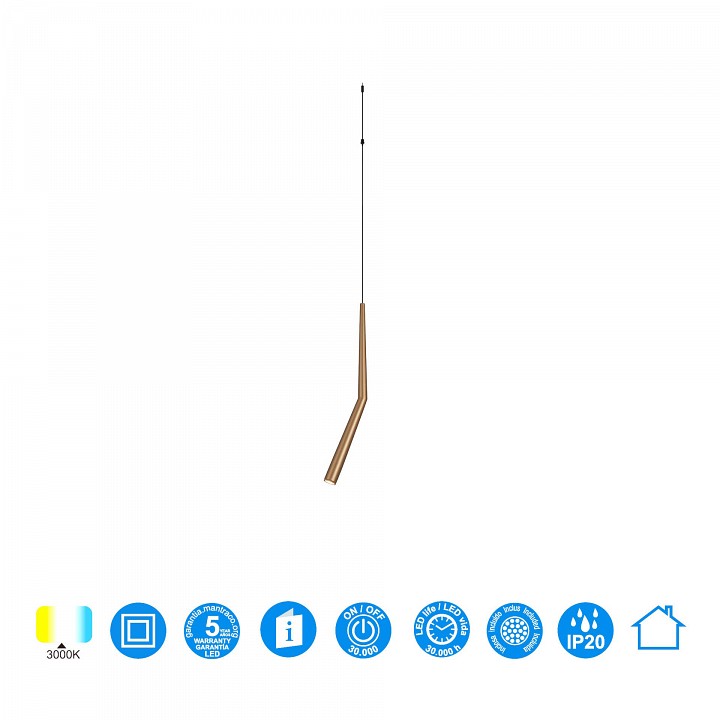 Подвесной светильник Mantra Boomerang 9356+9245 (1L)