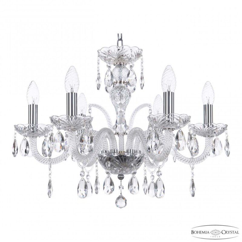 Подвесная люстра Bohemia Ivele Crystal 118 118/6/195 Ni