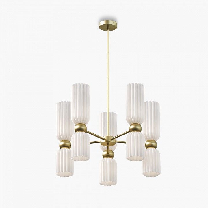Люстра на штанге Maytoni Антик MOD302PL-10W