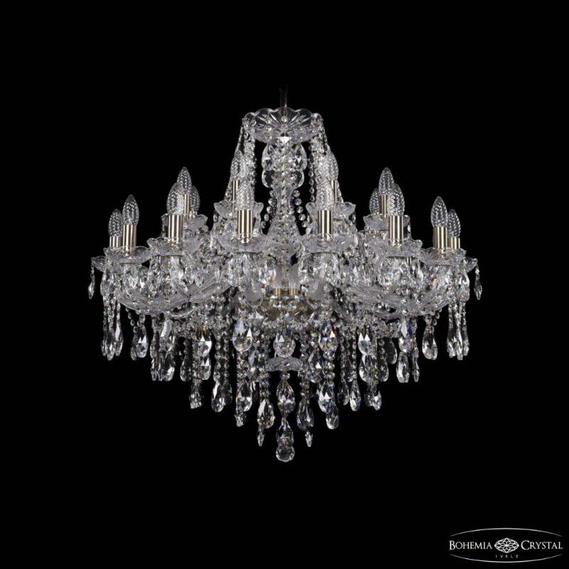 Подвесная люстра Bohemia Ivele Crystal 1415 1415/16+8/300 Pa