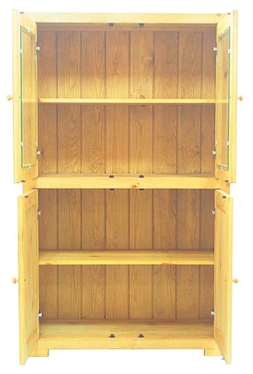 Шкаф-витрина Волшебная сосна Калипсо Д-01