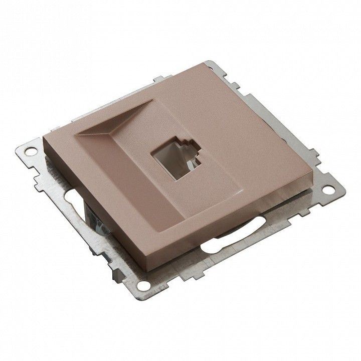 Розетка Ethernet RJ-45 без рамки Stekker Катрин 39599