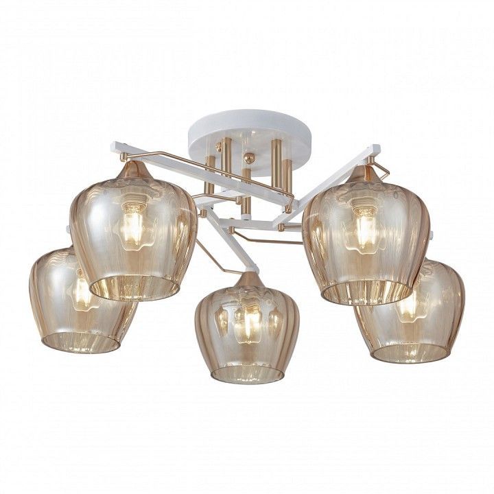 Потолочная люстра Arte Milano AMALFI-329508 329508/5 WH+FG