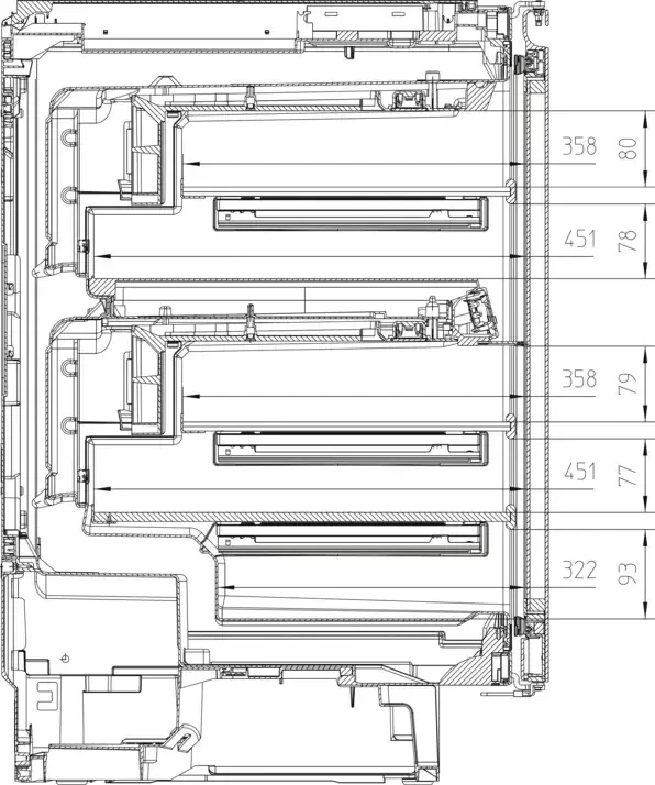 Встраиваемый винный шкаф Miele KWT 6321 UG OBSW