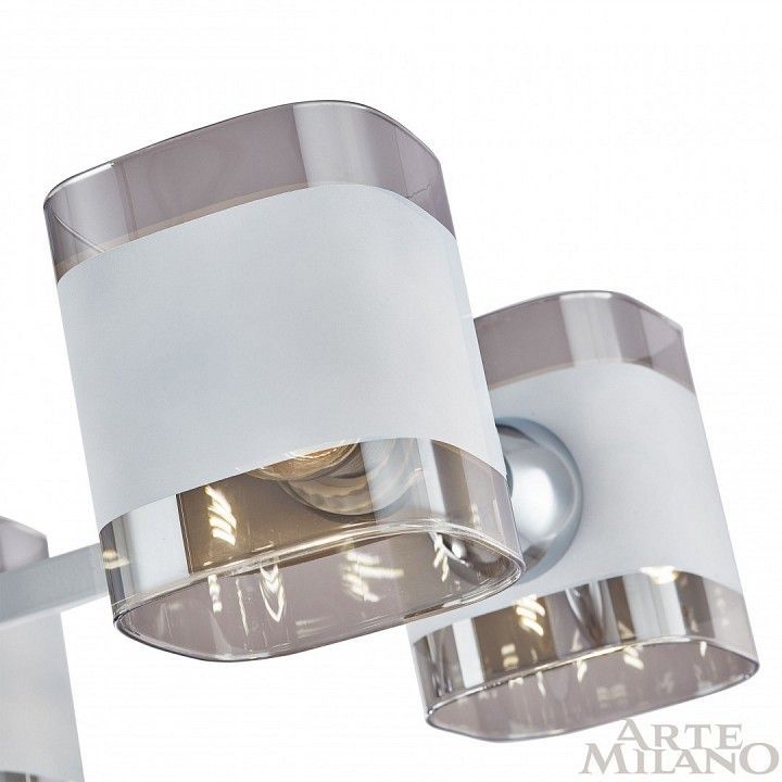 Потолочная люстра Arte Milano AMALFI-329809 329809/6 WH+CR