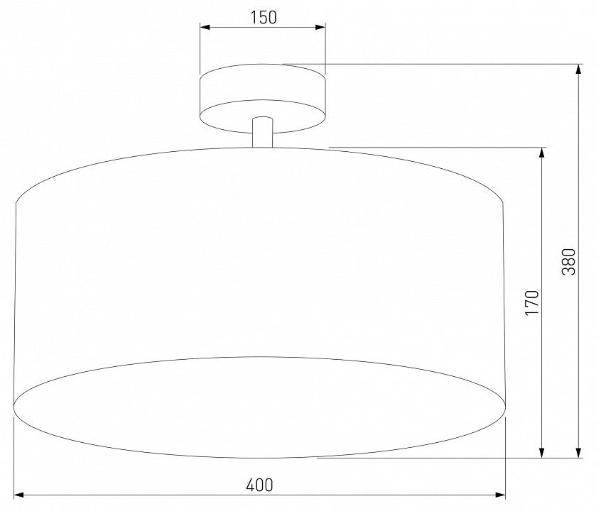 Светильник на штанге TK Lighting Rondo 4246 Rondo Black