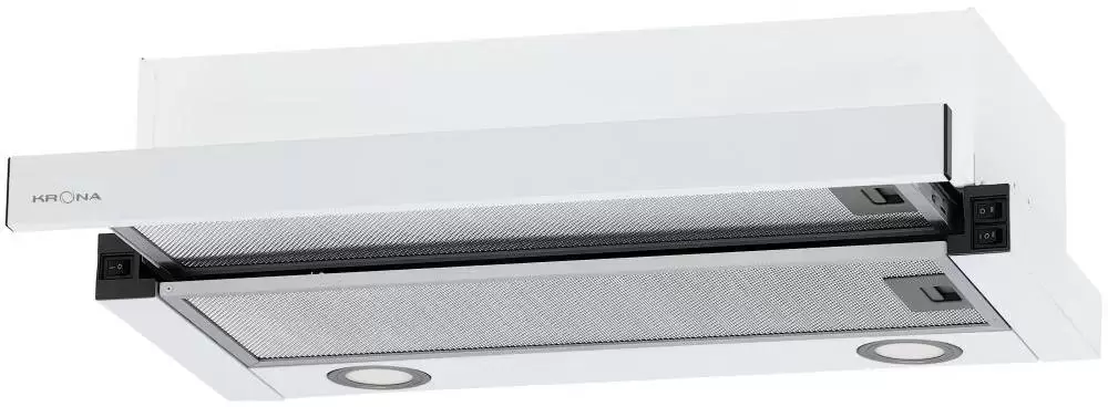 Встраиваемая вытяжка Krona KAMILLA T 600 WHITE (2 мотора)