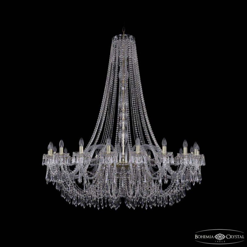 Подвесная люстра Bohemia Ivele Crystal 1403 1403/20/530/h-160 G