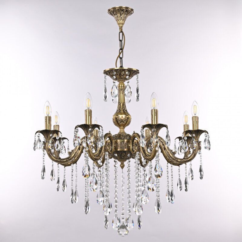 Подвесная люстра Bohemia Ivele Crystal AL7901 AL79101/8/250 B FP