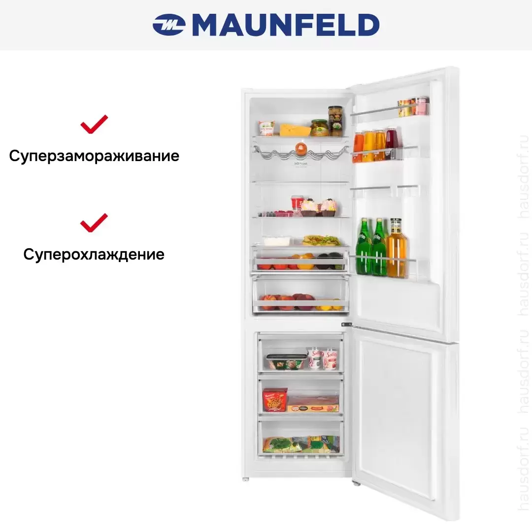 Холодильник Maunfeld MFF200NFWE