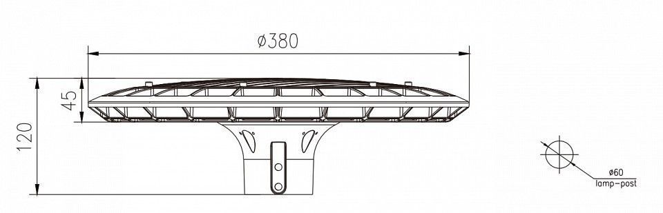 Консольный светильник Эра  SPP-506-0-30K-060