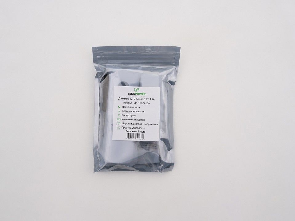 Контроллер-диммер с пультом ДУ LEDS POWER Nano 003672
