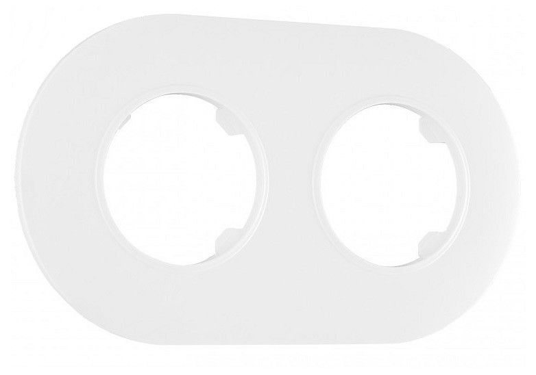Рамка на 2 поста Arte Milano am-502.08 502.08-2.white