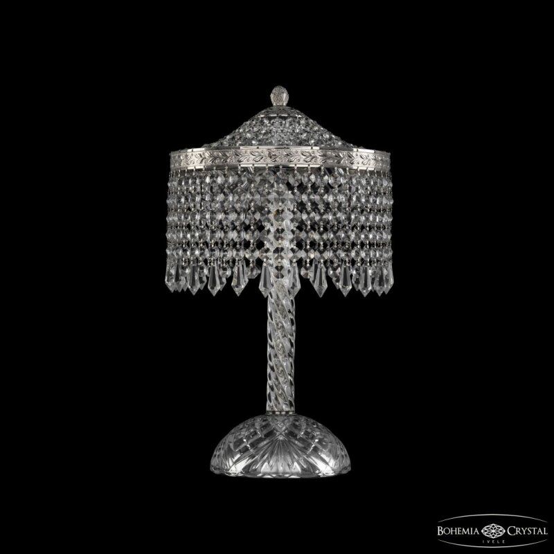 Настольная лампа декоративная Bohemia Ivele Crystal 1920 19201L4/25IV Ni Drops
