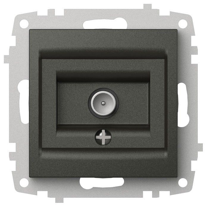 ТВ-розетка оконечная без рамки Elbi Eleсtriс Zena Vega 609-011100-273
