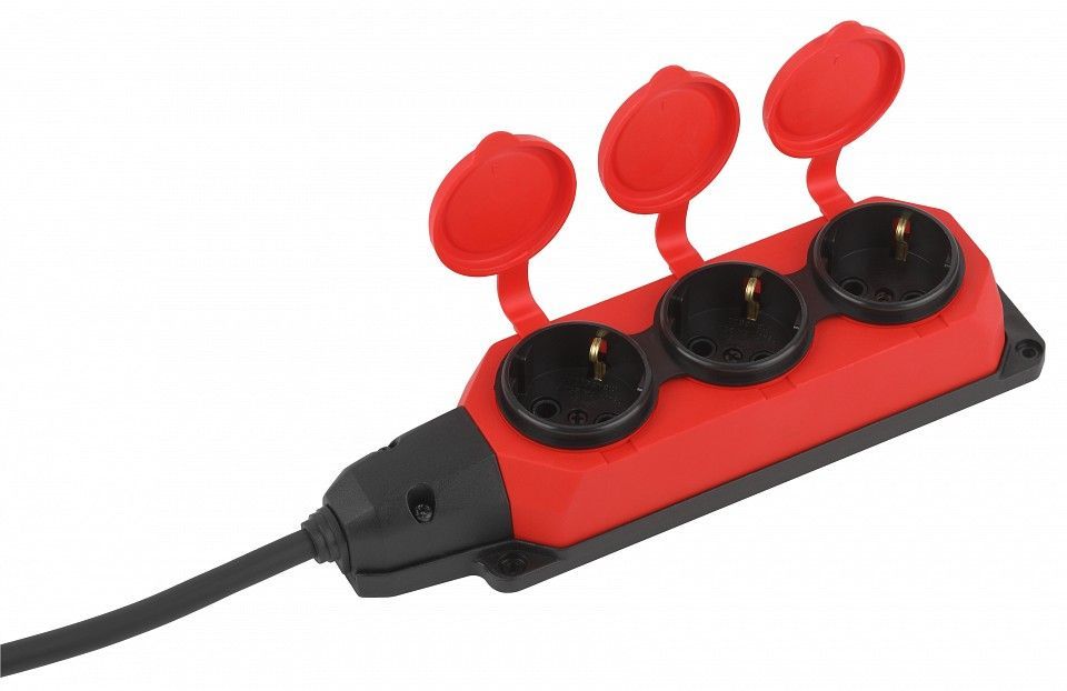 Удлинитель Эра  UK-3e-3x1,5-5m-IP44(KG)